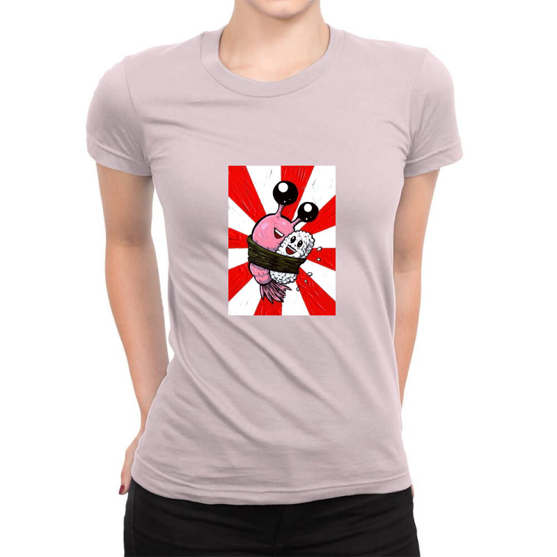 Japanese Food Ladies Fitted T-Shirt by jarl cedric | Artistshot