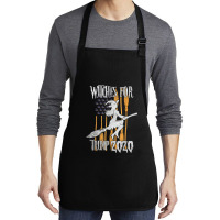 Witches For Trump Halloween Medium-length Apron | Artistshot