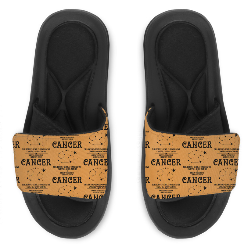 Cancer Zodiac Sign Slide Sandal | Artistshot