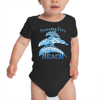 Panama City Beach T  Shirt Panama City Beach Florida Vacation Tribal D Baby Bodysuit | Artistshot