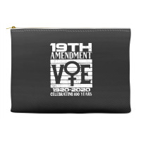 19th Amendment   Vote Celebrating 100 Years Accessory Pouches | Artistshot