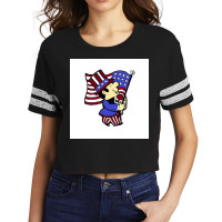 Labor Day  Uncle Sam Scorecard Crop Tee | Artistshot