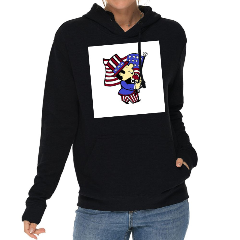 Labor Day  Uncle Sam Lightweight Hoodie by Artango | Artistshot