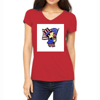 Labor Day  Uncle Sam Women's V-neck T-shirt | Artistshot