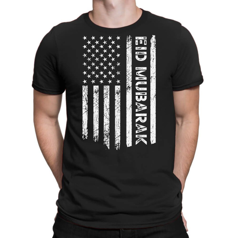 Eid Mubarak For Muslim American Men Eid Al Fitr  Al Adha T Shirt T-shirt | Artistshot