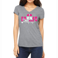 Earned Not Given Proud To Be A Rn Registered Nurse T Shirt Women's V-neck T-shirt | Artistshot