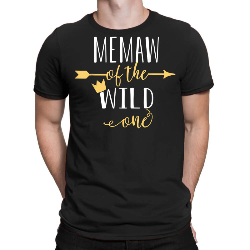 Memaw Of The Wild One Daughter Matching Family T Shirt T-shirt | Artistshot