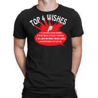 Top 4 Wishes T-shirt | Artistshot