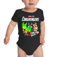 Corgivengers Corgi T Shirt Funny Corgi Lovers Gift T Shirt Baby Bodysuit | Artistshot