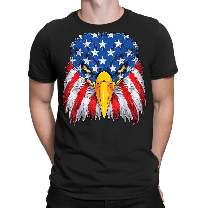 Patriotic Eagle 4th Of July Usa American Flag Merica Men Kid T Shirt T-shirt | Artistshot