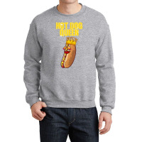 Funny Hot Dog For Women Girls Grilled Wiener Sausage Buns T Shirt Crewneck Sweatshirt | Artistshot