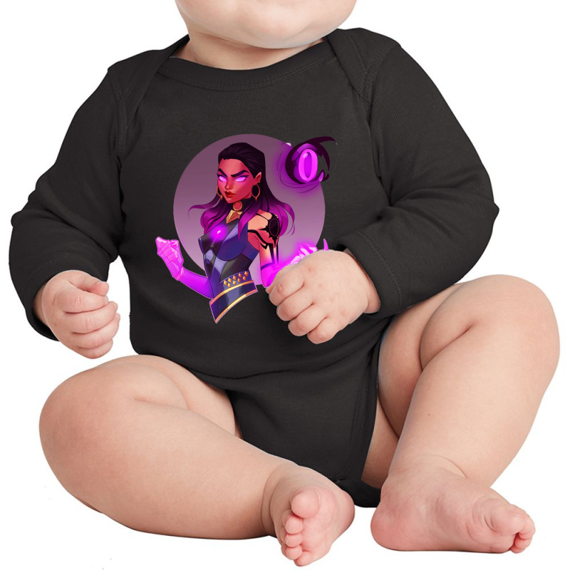 Shadman,shadbase,cartoon,badass,vulture,anime,text,outer Banks,hallowe Long Sleeve Baby Bodysuit by Ha Thu | Artistshot