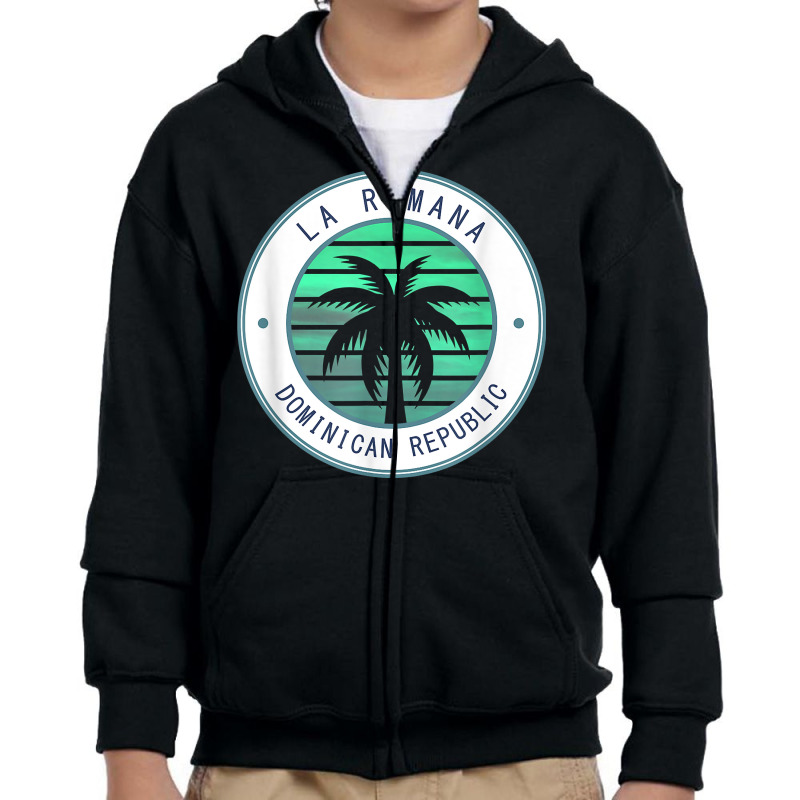 La Romana Dominican Republic T Shirt Youth Zipper Hoodie by tamkyfashions | Artistshot