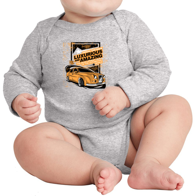 Car Long Sleeve Baby Bodysuit by Disgus_Thing | Artistshot