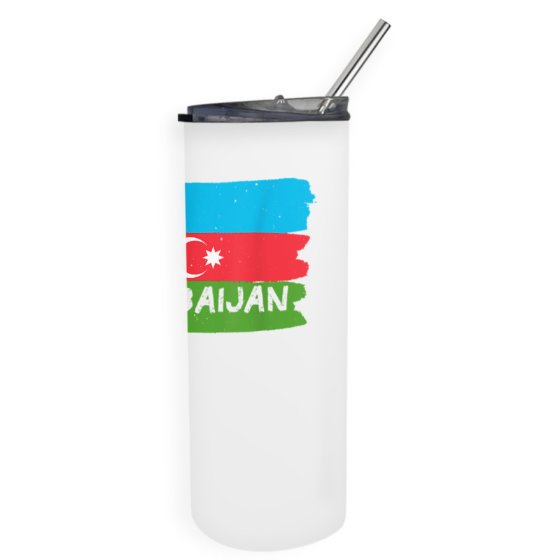 Azerbaijan T Shirt Skinny Tumbler | Artistshot