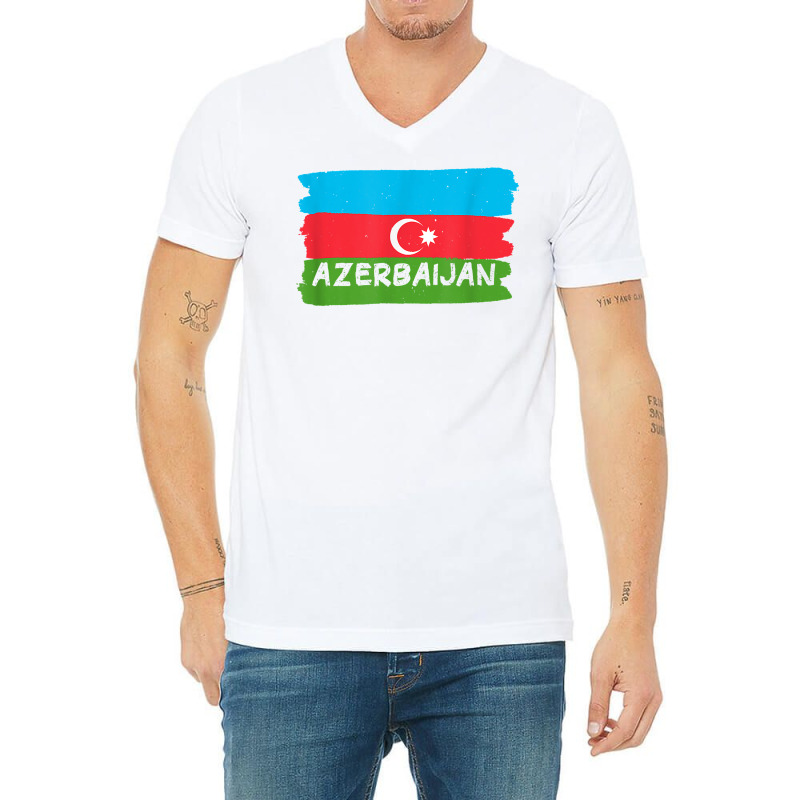 Azerbaijan T Shirt V-neck Tee | Artistshot