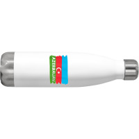 Azerbaijan T Shirt Stainless Steel Water Bottle | Artistshot