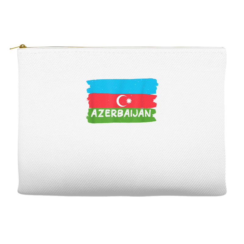 Azerbaijan T Shirt Accessory Pouches | Artistshot