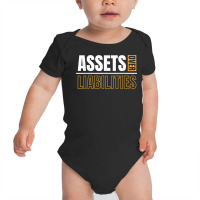 Assets Over Liabilities For Accounting And Accountant T Shirt Baby Bodysuit | Artistshot