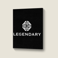 Legendary Entertainment Portrait Canvas Print | Artistshot