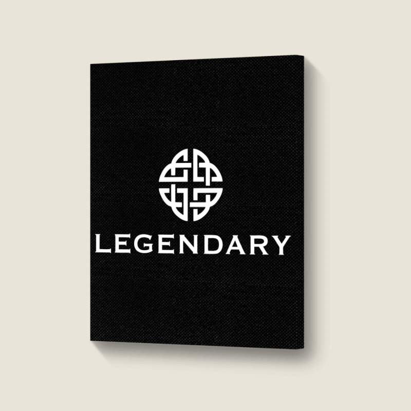 Legendary Entertainment Portrait Canvas Print | Artistshot