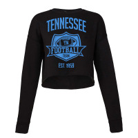 Distressed Titan Retro Look Tailgate Party Sunday Fan Gift T Shirt Cropped Sweater | Artistshot