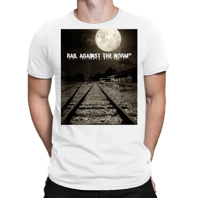 Moon And Rails T Shirt T-shirt | Artistshot