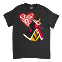 Alice In Wonderland Queen Of Hearts Off With Their Heads Tank Top Classic T-shirt | Artistshot