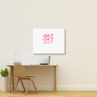 Jat Design T-shirt Landscape Canvas Print | Artistshot