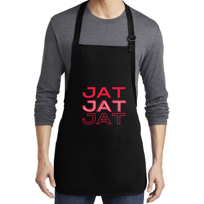 Jat Design T-shirt Medium-length Apron | Artistshot