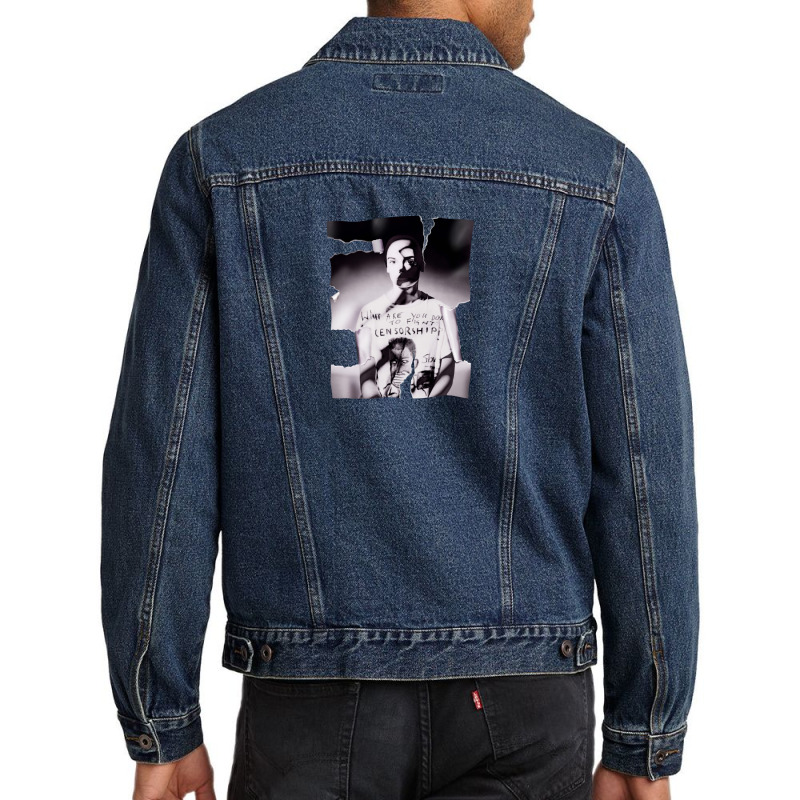 Girl Men Denim Jacket by Disgus_Thing | Artistshot