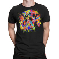 Cavalier King Charles Spaniel T  Shirt Colorful Cavalier King Charles T-shirt | Artistshot