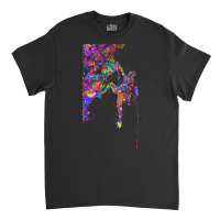 Climber T  Shirt Climber Man Watercolor Art T  Shirt Classic T-shirt | Artistshot