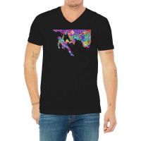 Climber T  Shirt Climber Watercolor Art T  Shirt V-neck Tee | Artistshot