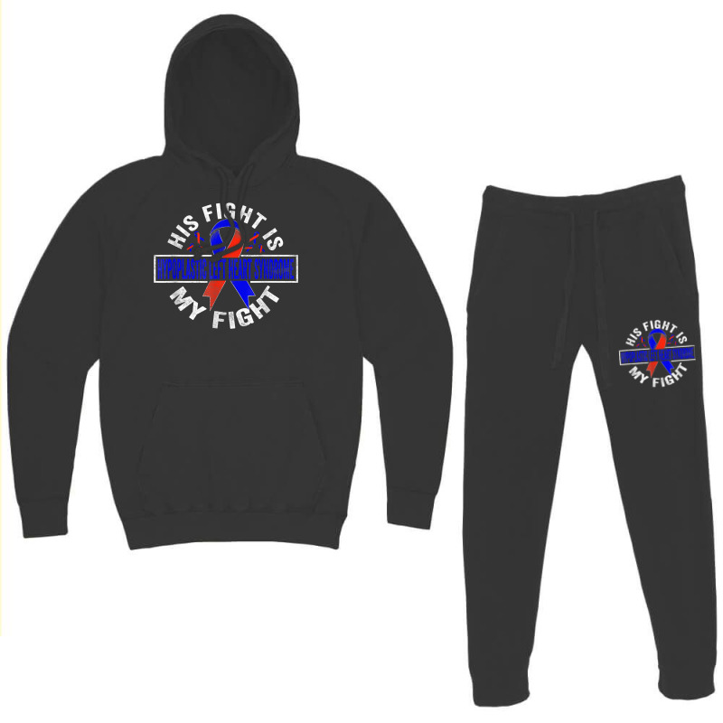 His Fight Is My Fight Hypoplastic Left Heart Syndrome T Shirt Hoodie & Jogger Set | Artistshot