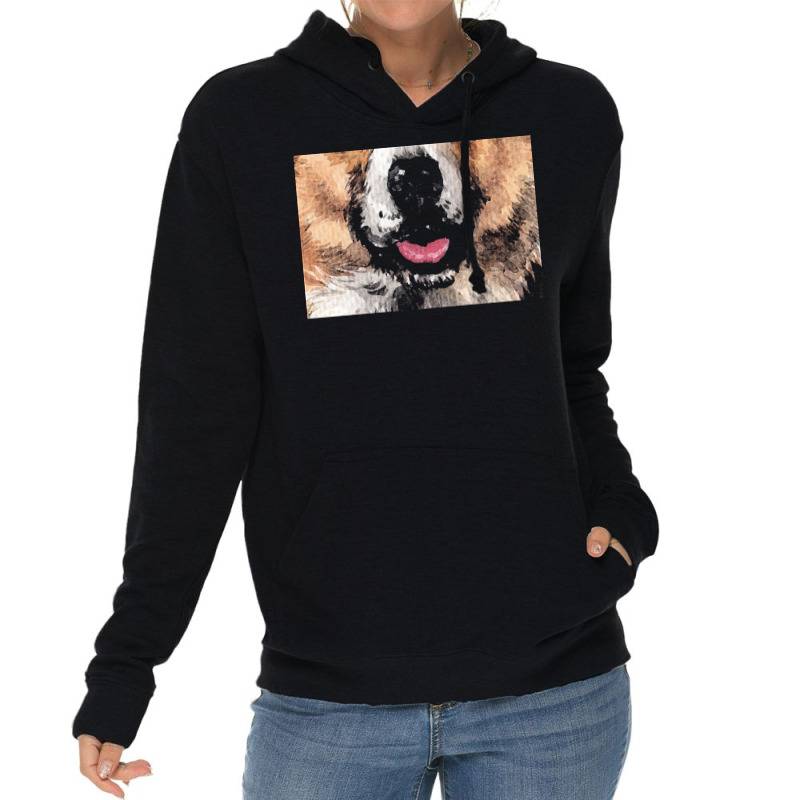 Corgi T  Shirtfunny Corgi Lover Face Mask Funny Pembroke Welsh Corgi D Lightweight Hoodie | Artistshot