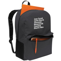 Prince Aliases Joey Coco & Jamie Starr Threads Backpack | Artistshot