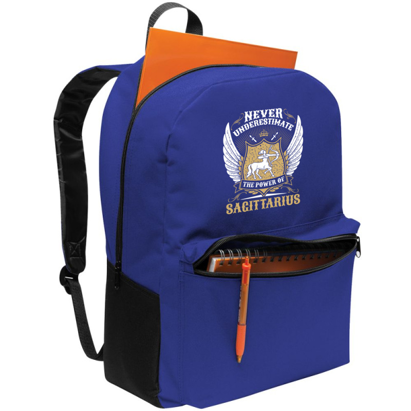 Never Underestimate The Power Of Sagittarius Backpack | Artistshot