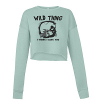 Wild Thing Cropped Sweater | Artistshot