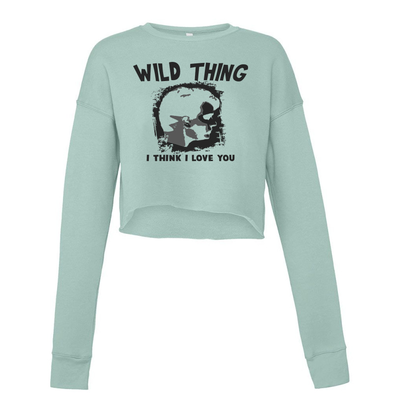 Wild Thing Cropped Sweater | Artistshot