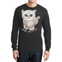 Best Cute Furry Cat T  Shirt Cute Kitty T  Shirt Long Sleeve Shirts | Artistshot