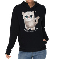 Best Cute Furry Cat T  Shirt Cute Kitty T  Shirt Lightweight Hoodie | Artistshot