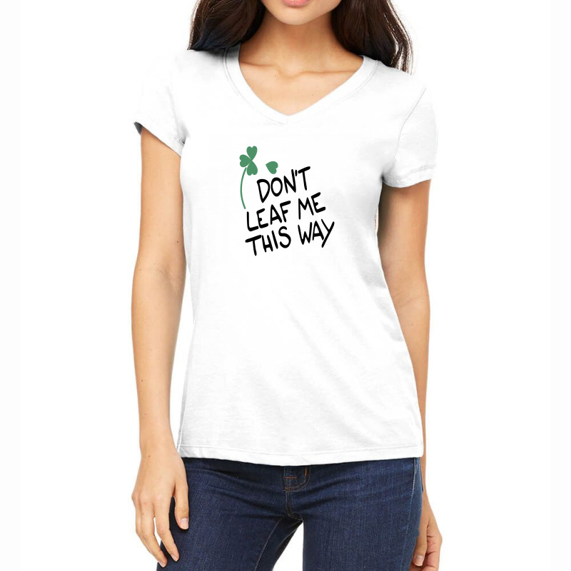 Leaf Women's V-neck T-shirt | Artistshot
