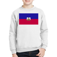 Haiti Flag Youth Sweatshirt | Artistshot