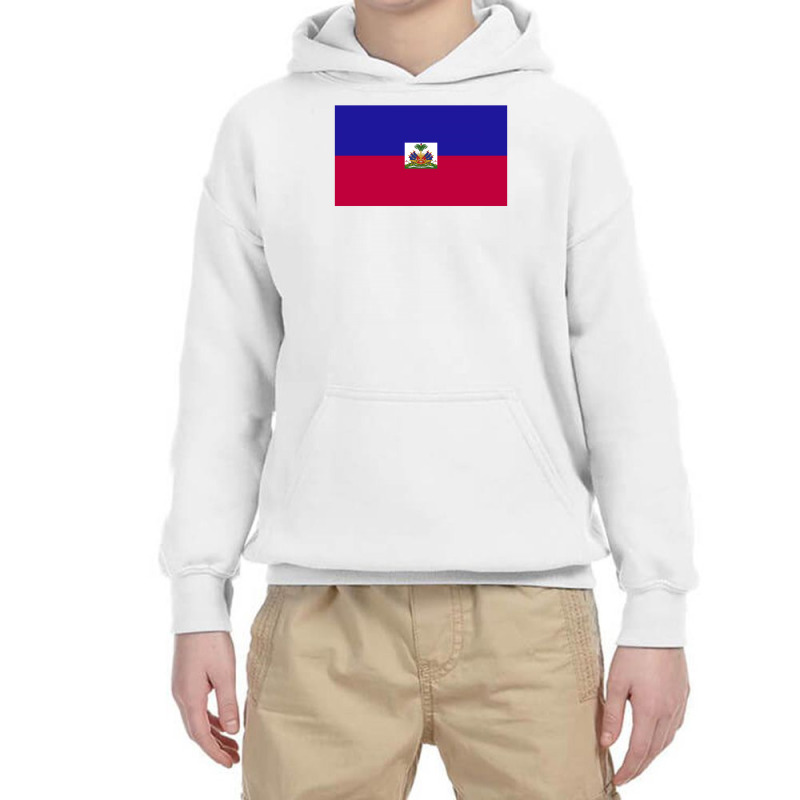 Haiti Flag Youth Hoodie | Artistshot