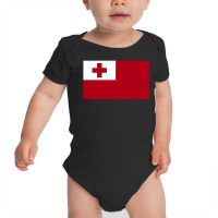 Tonga Flag Baby Bodysuit | Artistshot