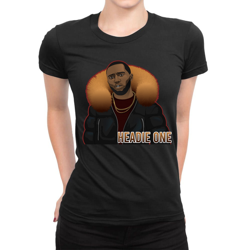 Headie One Ladies Fitted T-Shirt by marika800909 | Artistshot