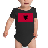 Albanien Flag Baby Bodysuit | Artistshot