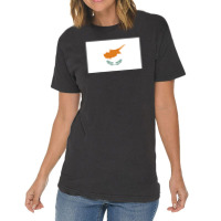 Cyprus Flag Vintage T-shirt | Artistshot