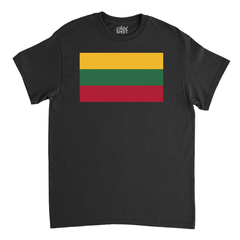 Lithuania Flag Classic T-shirt by autlu2024 | Artistshot